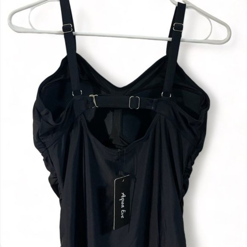 Aqua Eve Swimsuit for Women Tummy Control One Piece Bathing Suit NWT - Picture 3 of 5